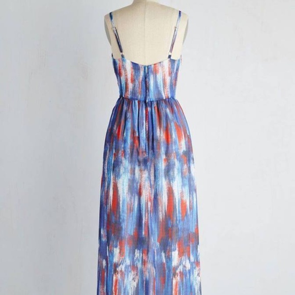 Modcloth Brushstroke to Conclusions Maxi Dress - Picture 3 of 5